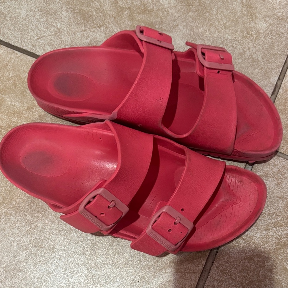 Birkenstock Hot Pink Sandals size 39
